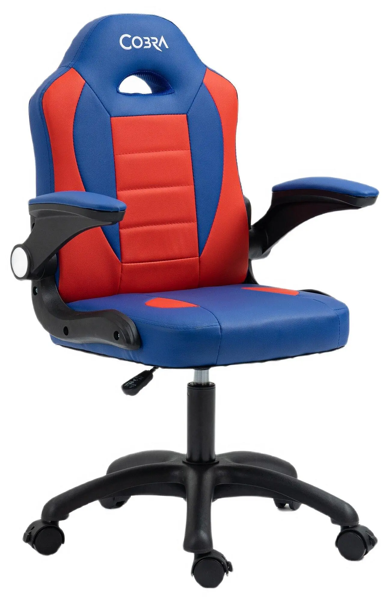 Fotel Cobra Junior Pro CRF-2301 Dla dzieci do 100kg Skóra ECO Czerwono-niebieski