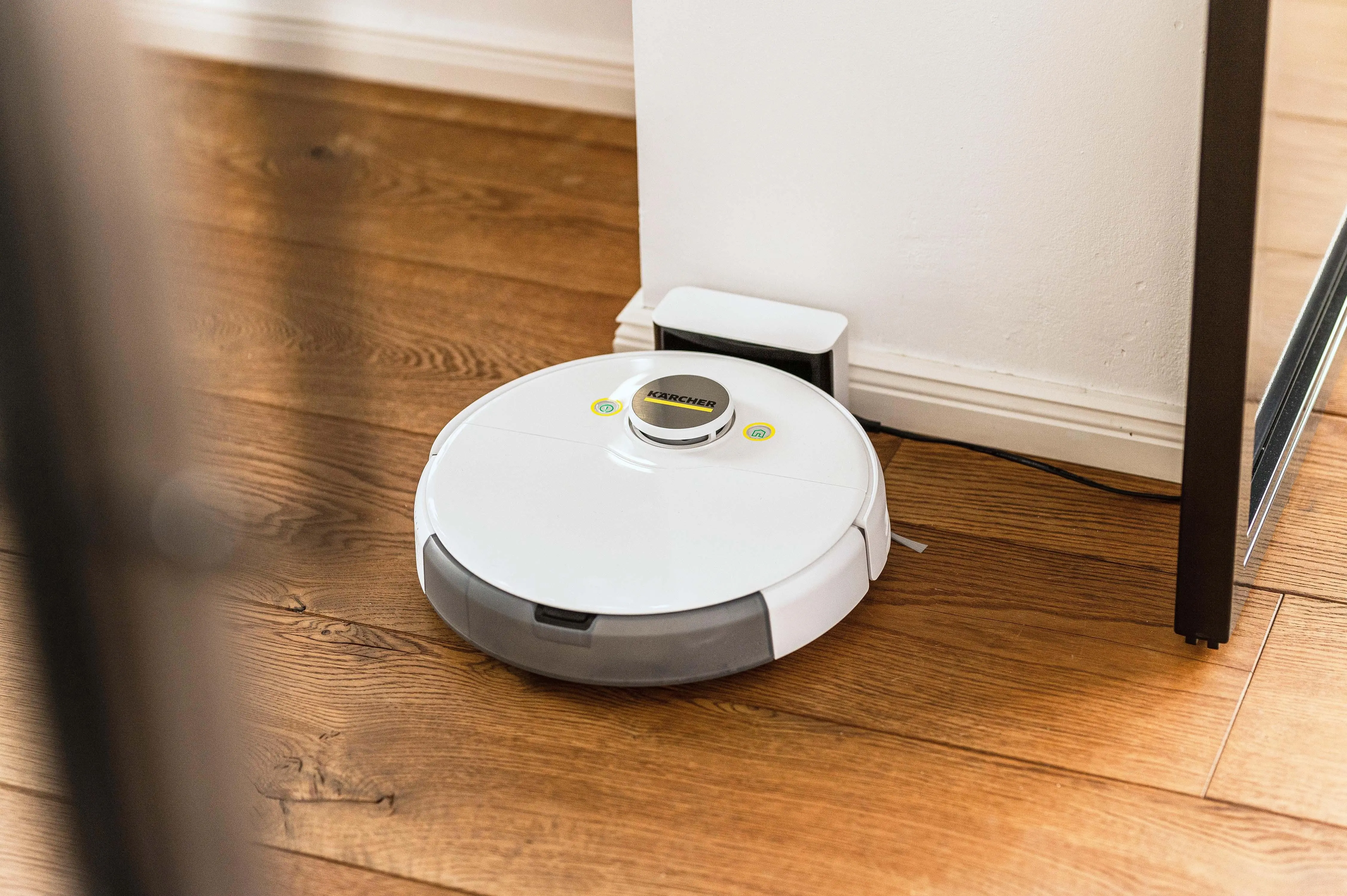 Robot sprzątający Karcher RCV 5 1.269-640.0 Funkcja mopowania Tworzenie mapy pomieszczenia 66dB