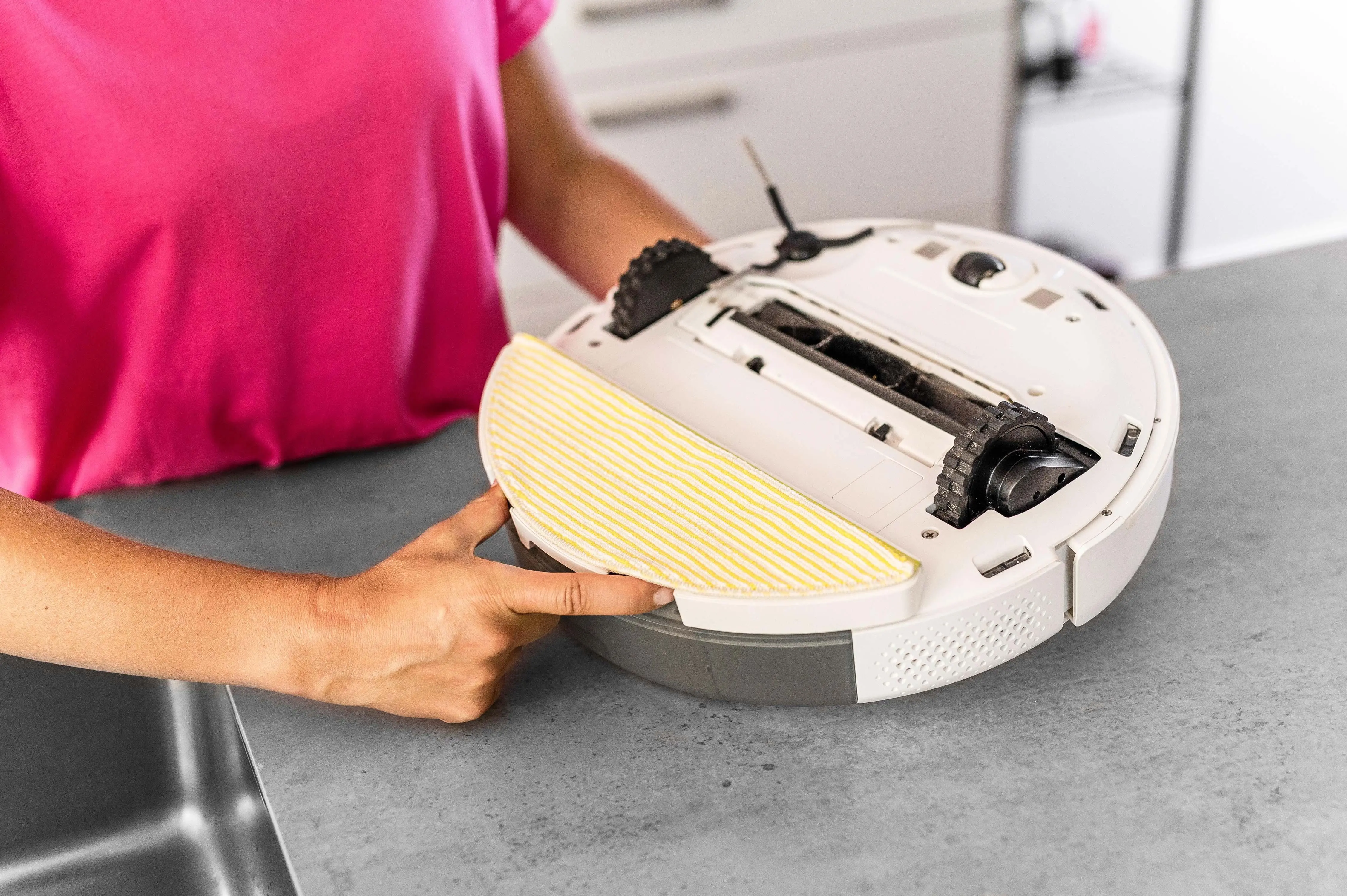 Robot sprzątający Karcher RCV 5 1.269-640.0 Funkcja mopowania Tworzenie mapy pomieszczenia 66dB