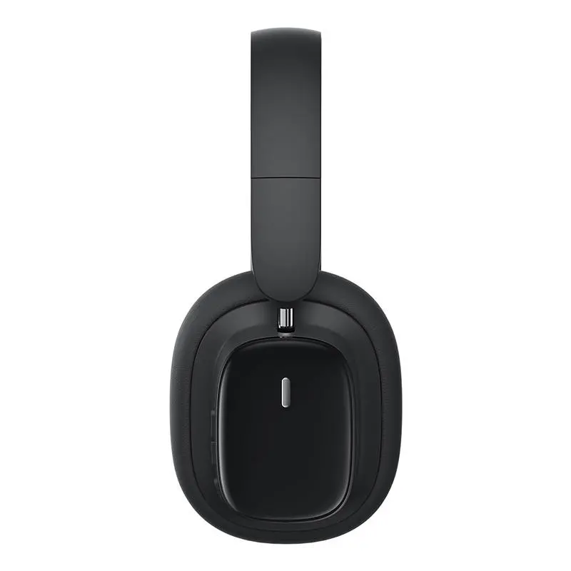 Słuchawki bezprzewodowe Baseus Bowie H1i ANC Nauszne Bluetooth 5.3 Czarny