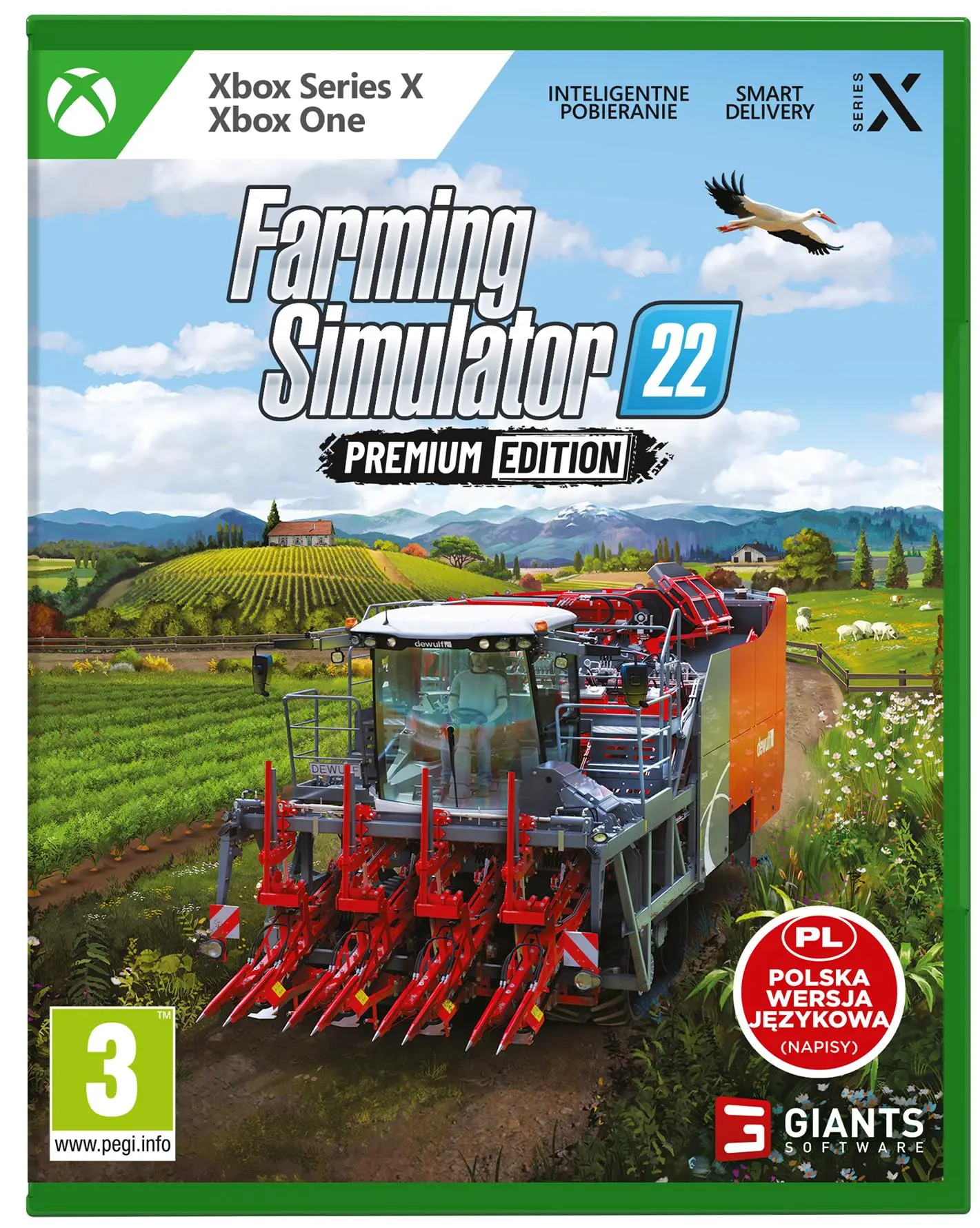 Farming Simulator 22 Premium Edition Gra na Xbox Series X / Xbox One