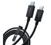 Kabel komputerowy 3mk Hyper Thunderbolt Cable USB4 8K60Hz Czarny