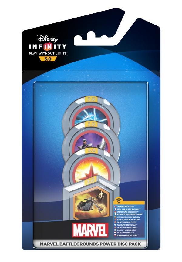 Zestaw do gry Disney Infinity 3.0 - Dyski Mocy Pole Bitwy Marvela