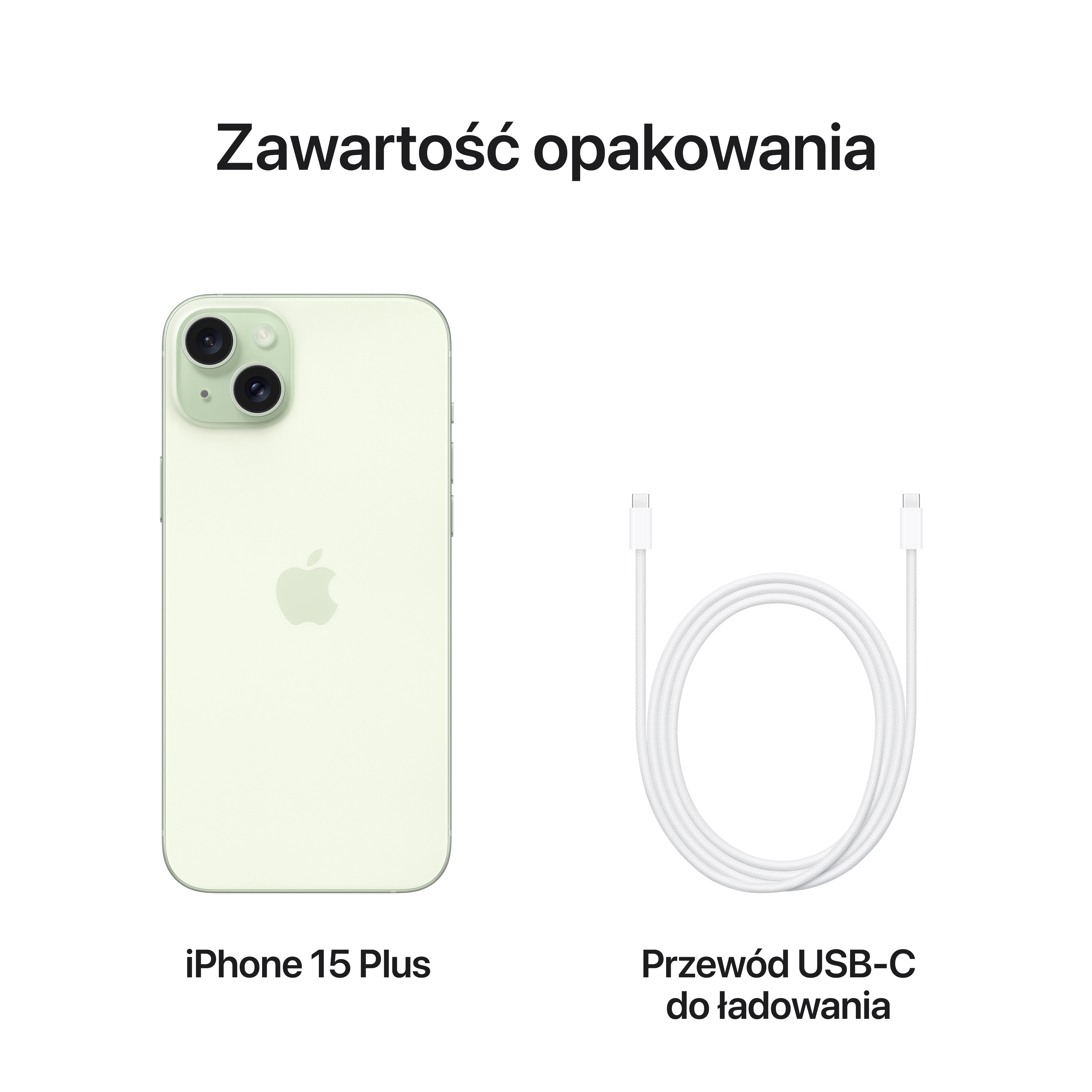 Apple iPhone 15 Plus 512GB 6,7" 48Mpix Zielony