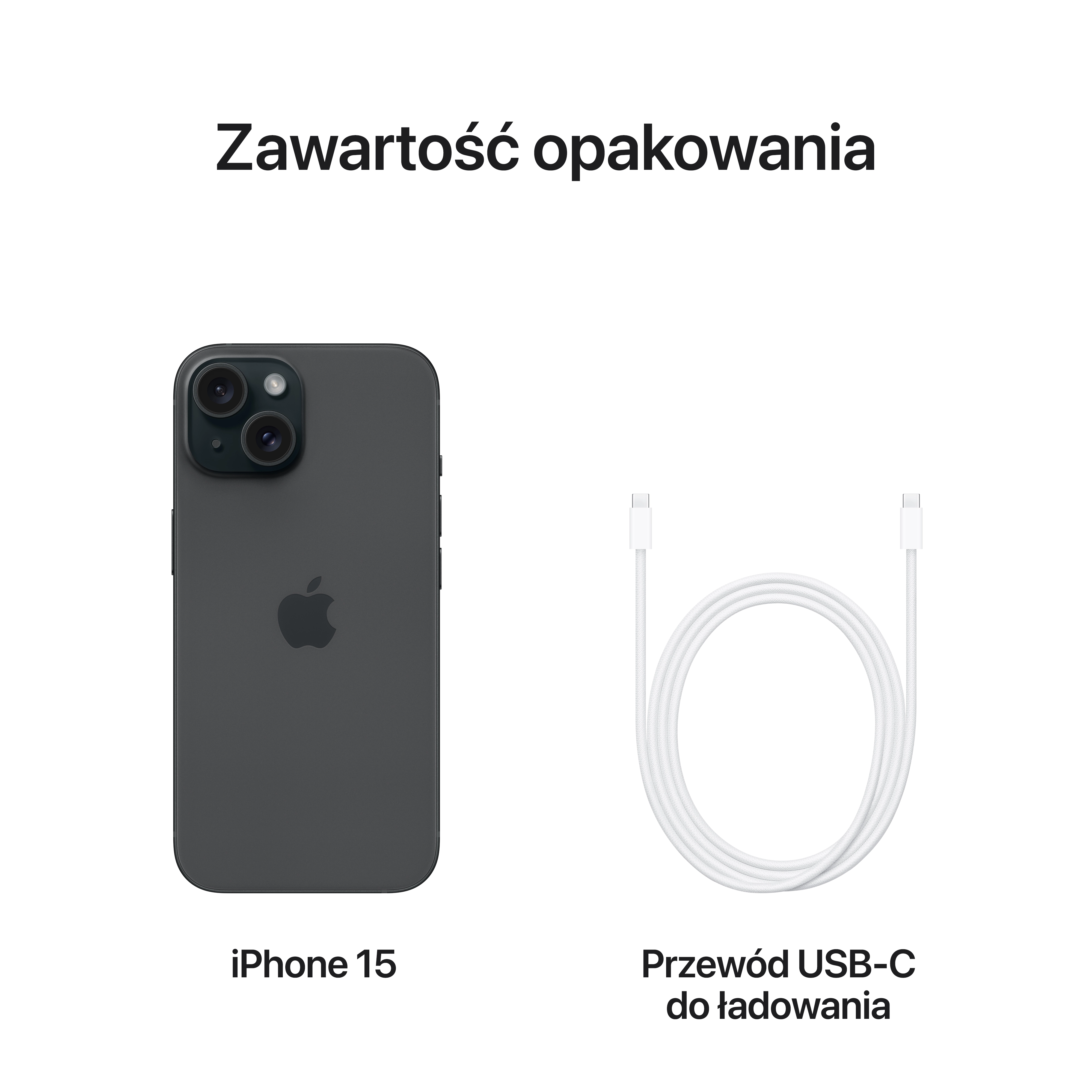 Apple iPhone 15 512GB 6,1" 48Mpix Czarny