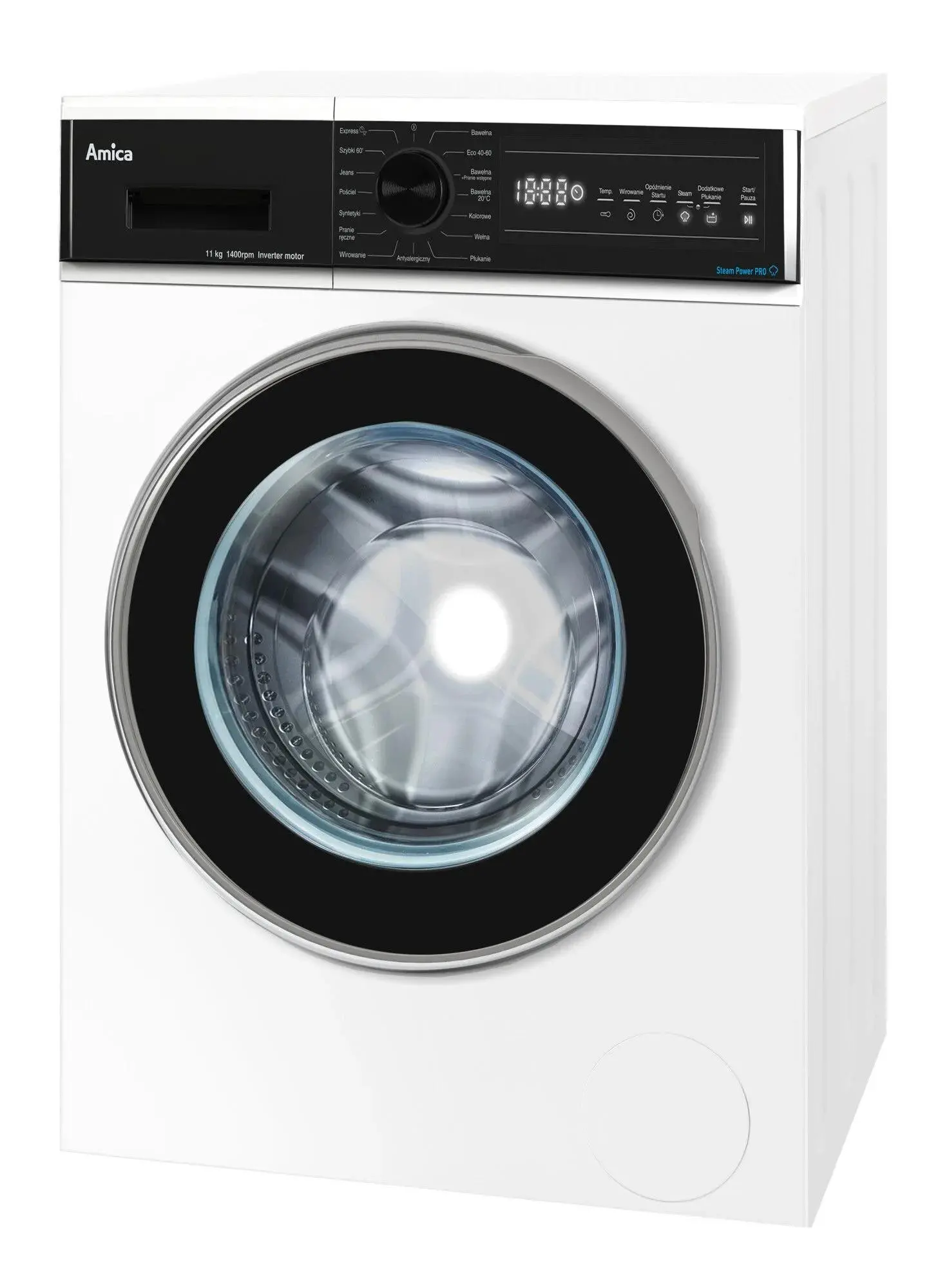 Pralka Amica WA3C1114ALISEB 11kg 1330obr/min