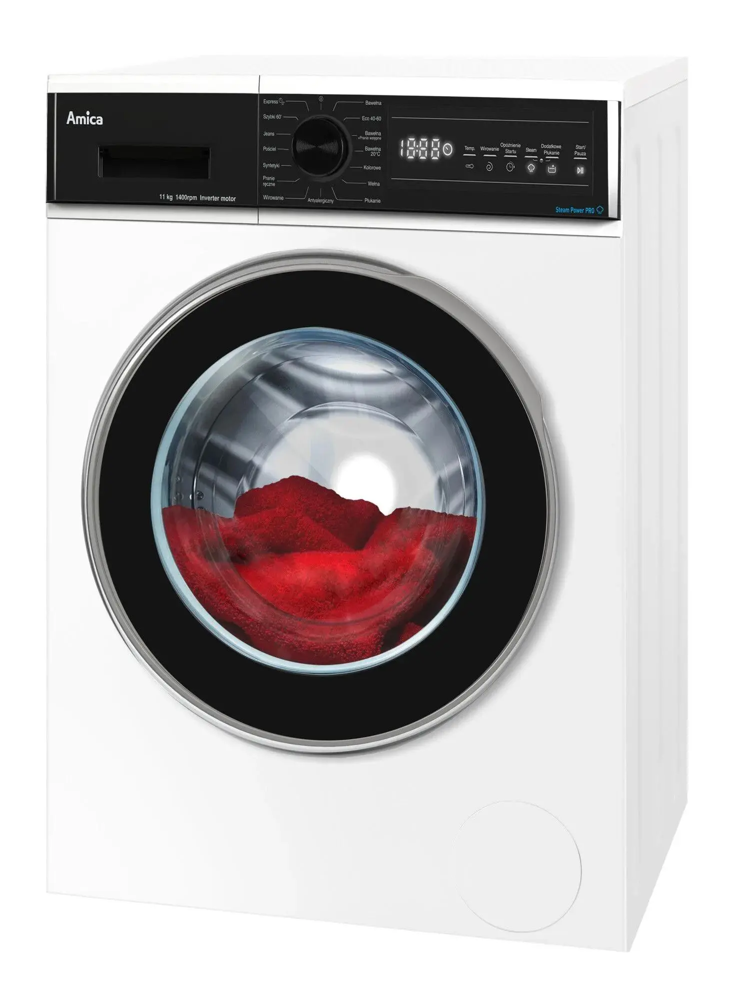 Pralka Amica WA3C1114ALISEB 11kg 1330obr/min