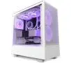 Obudowa NZXT H5 Flow okno RGB Biały