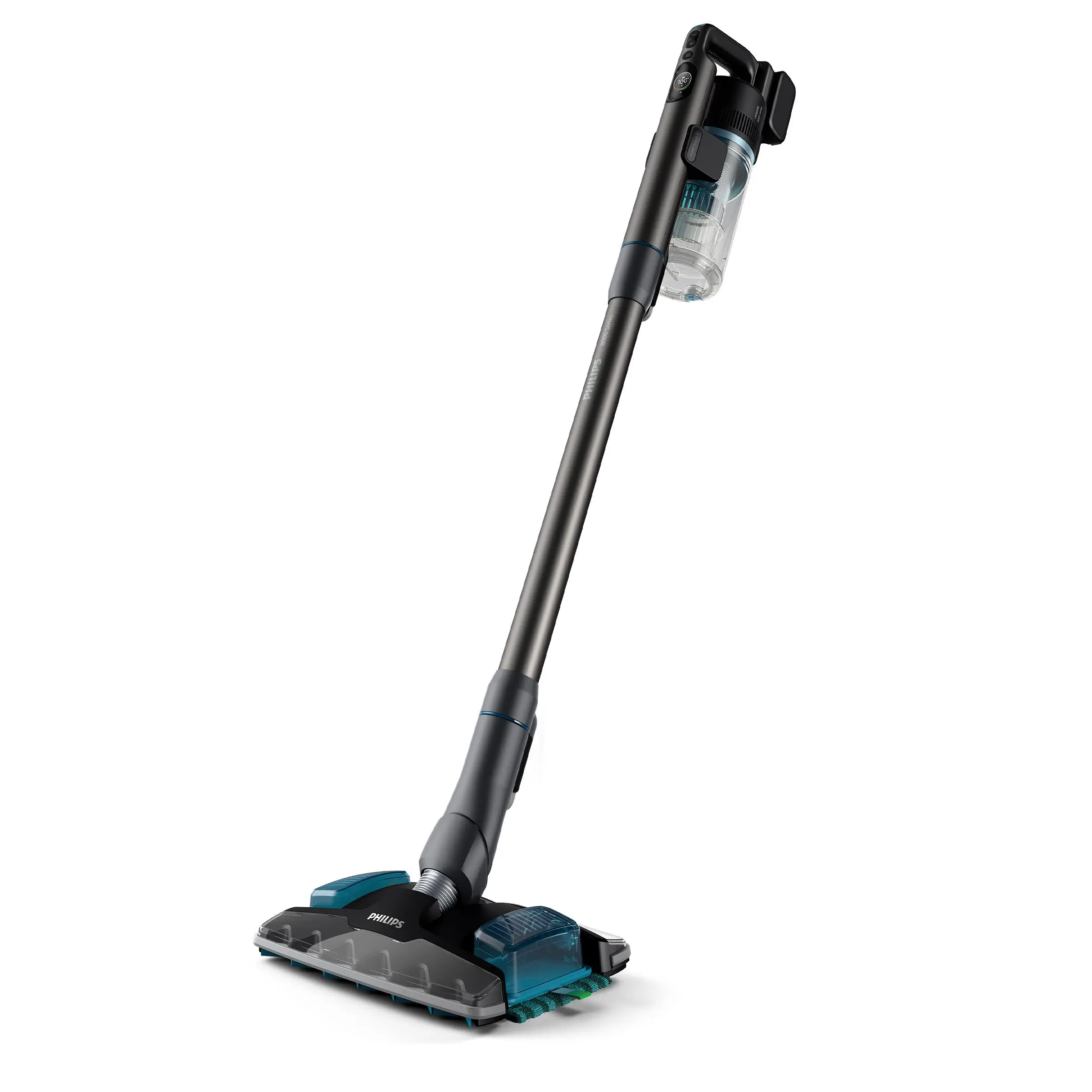 Odkurzacz Philips 8000 Aqua XC8055/01 80min Funkcja mycia Wymienny akumulator Mini elektroszczotka