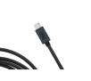 Kabel USB Newell NL3586 USB-C - USB-C 3.2 Gen 2 2m (grafitowy) Czarny