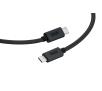 Kabel USB Newell NL3586 USB-C - USB-C 3.2 Gen 2 2m (grafitowy) Czarny