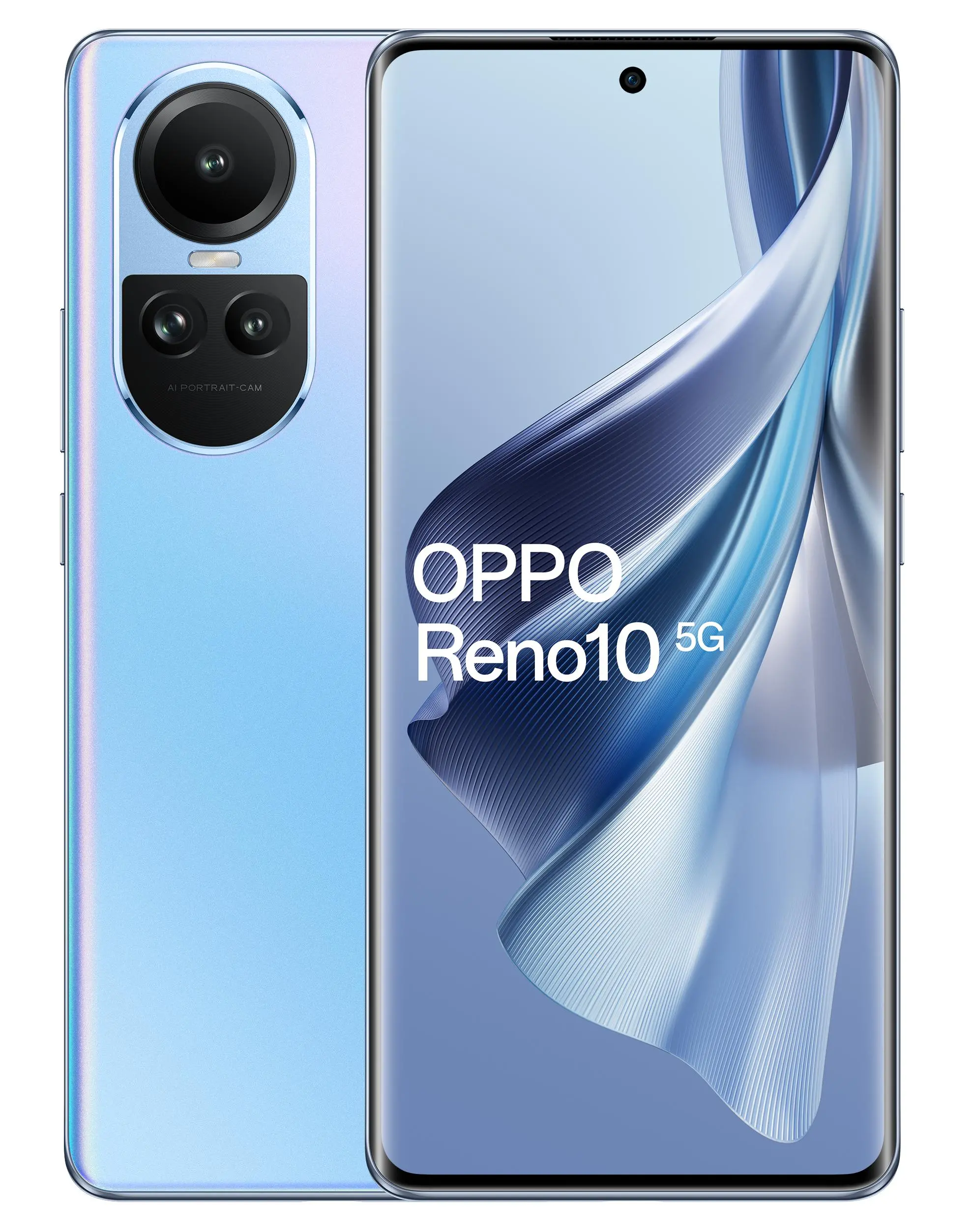 Smartfon OPPO Reno10 5G 8/256GB 6,7" 120Hz 64Mpix Niebieski