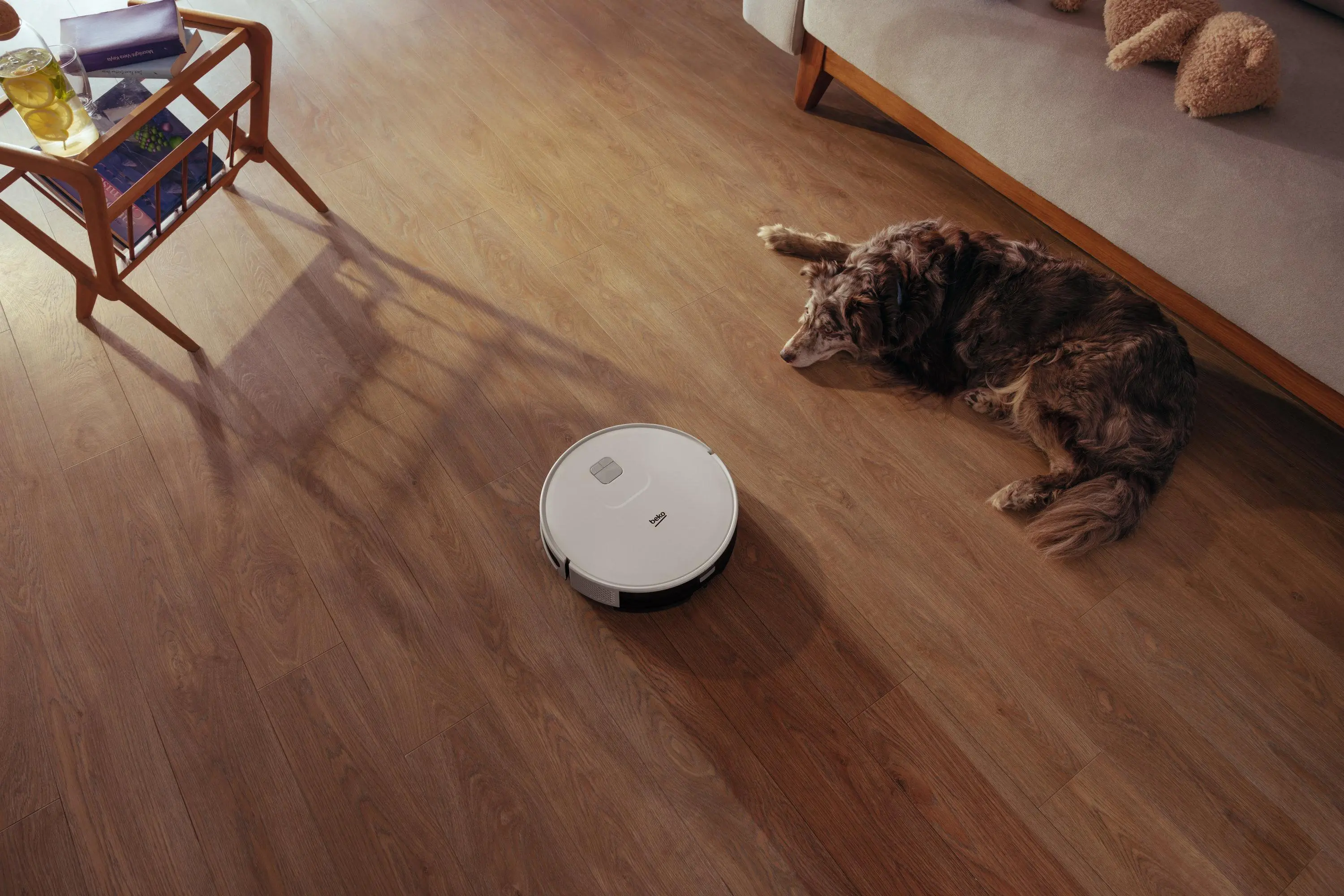 Robot sprzątający Beko GyroStark VRR60314VW Funkcja mopowania 60dB