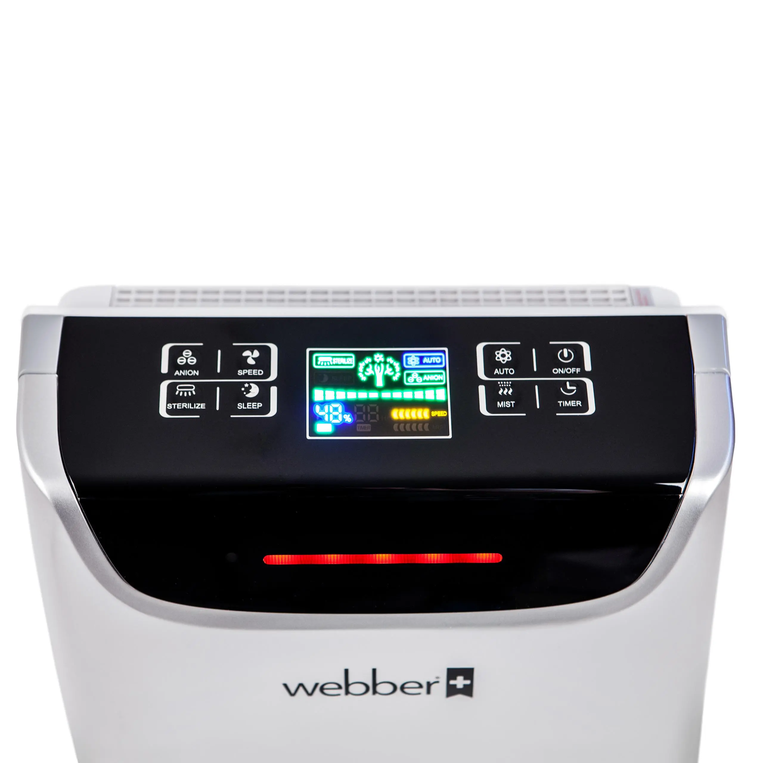 Oczyszczacz powietrza Webber AP9405B Jonizacja Lampa UV Nawilżanie powietrza