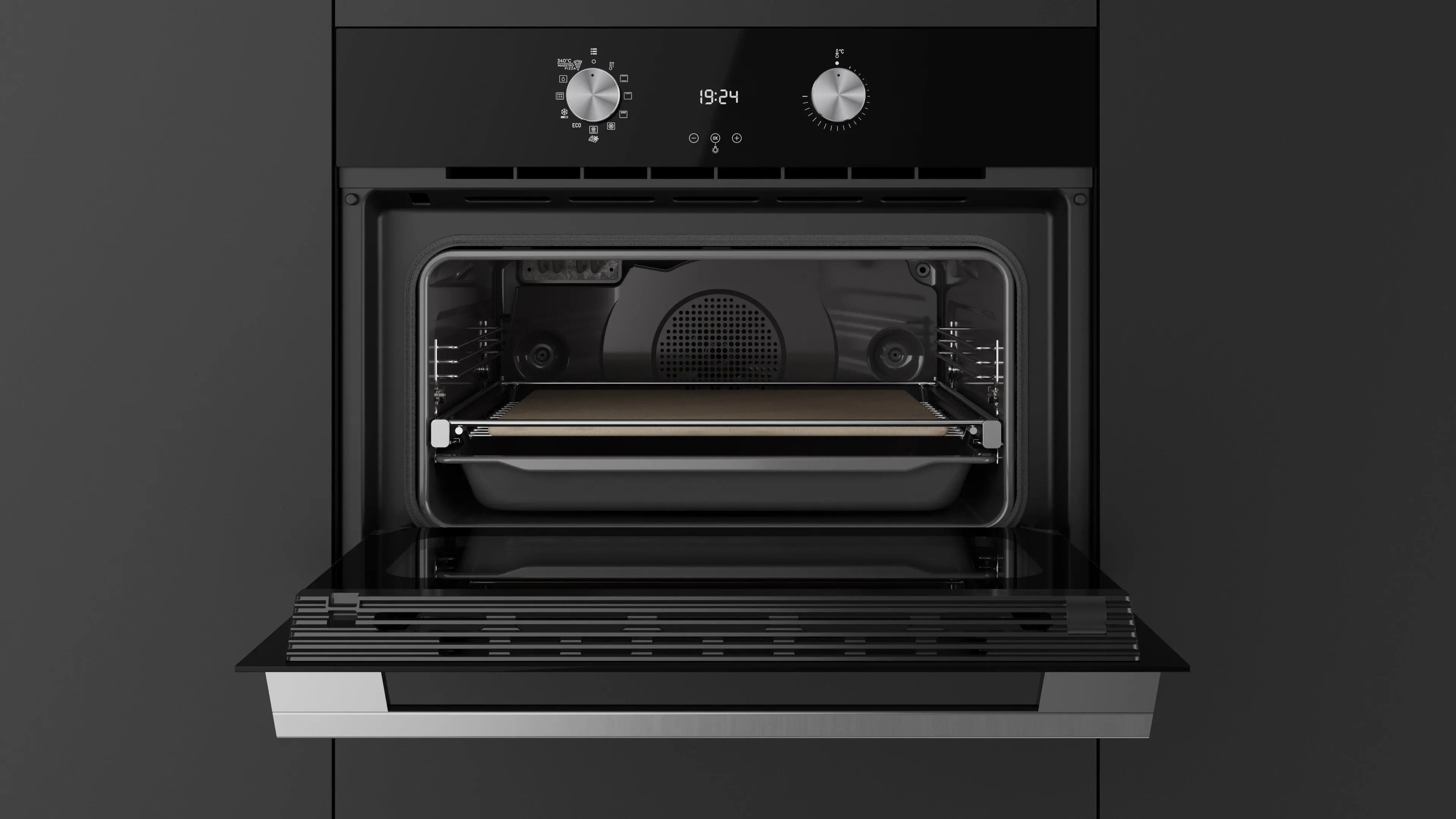 Piekarnik elektryczny Teka Maestro HLC 8510 P Pizza Termoobieg Czarny