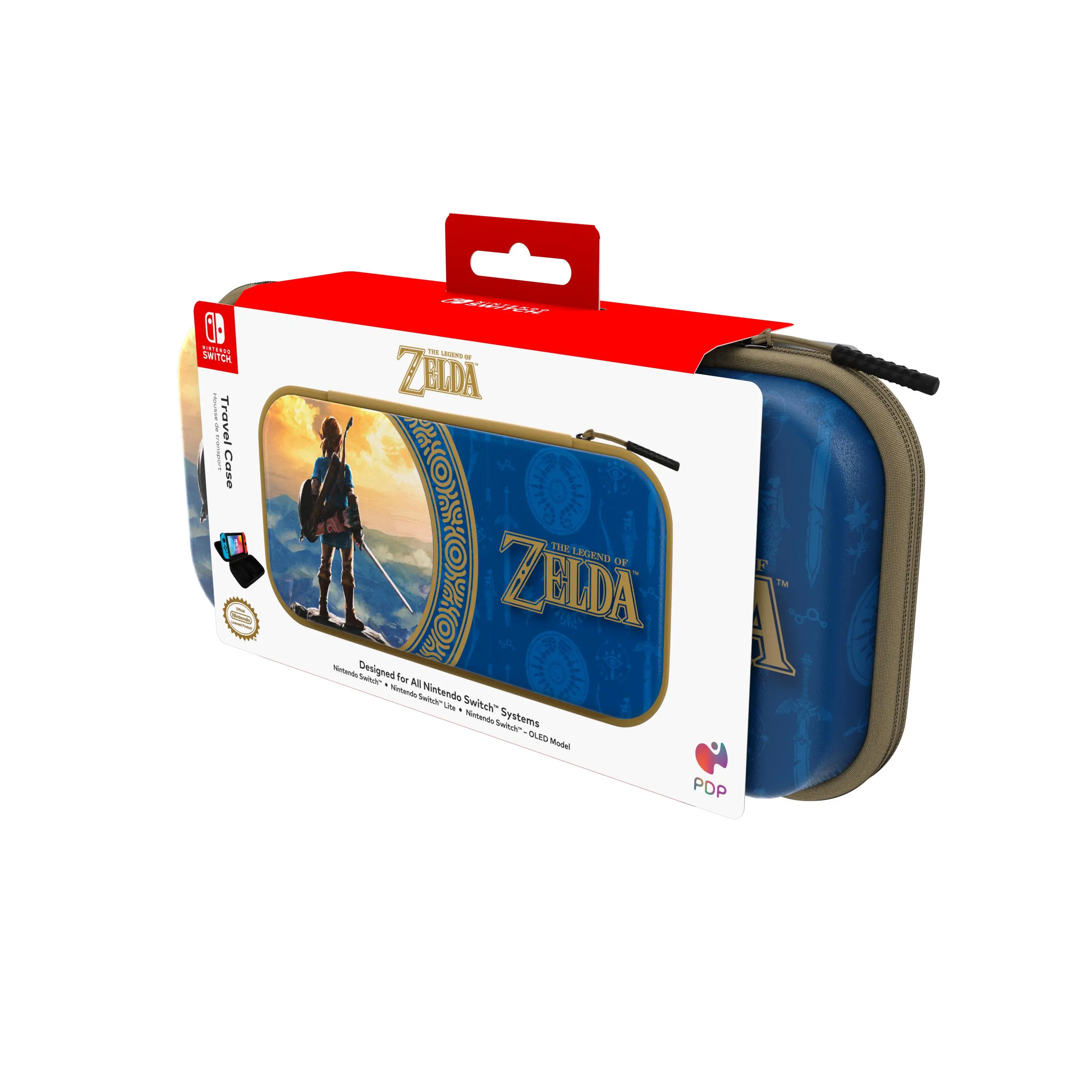 Etui PDP Travel Case Zelda Hyrule Blue do Nintendo Switch