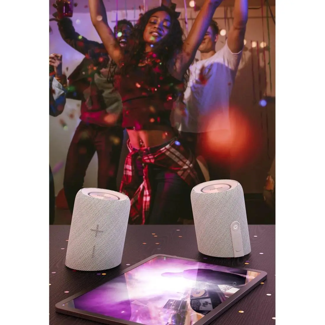 Głośnik Bluetooth Hama Twin 3.0 30W Biały