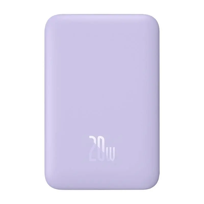 Powerbank Baseus PPCX110105 Magnetic Mini 10000mAh 20W MagSafe Fioletowy