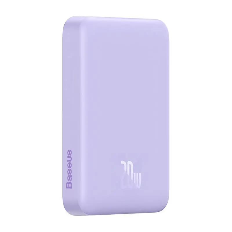 Powerbank Baseus PPCX110105 Magnetic Mini 10000mAh 20W MagSafe Fioletowy