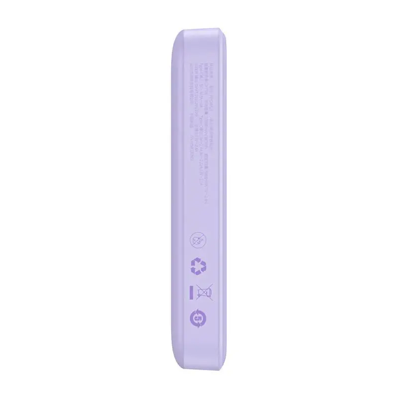 Powerbank Baseus PPCX110105 Magnetic Mini 10000mAh 20W MagSafe Fioletowy