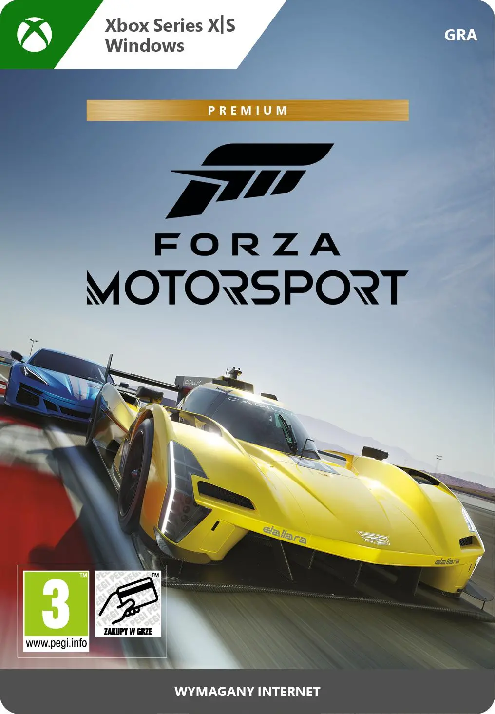 Forza Motorsport [kod aktywacyjny] Edycja Premium Gra na Xbox Series X/S / Windows