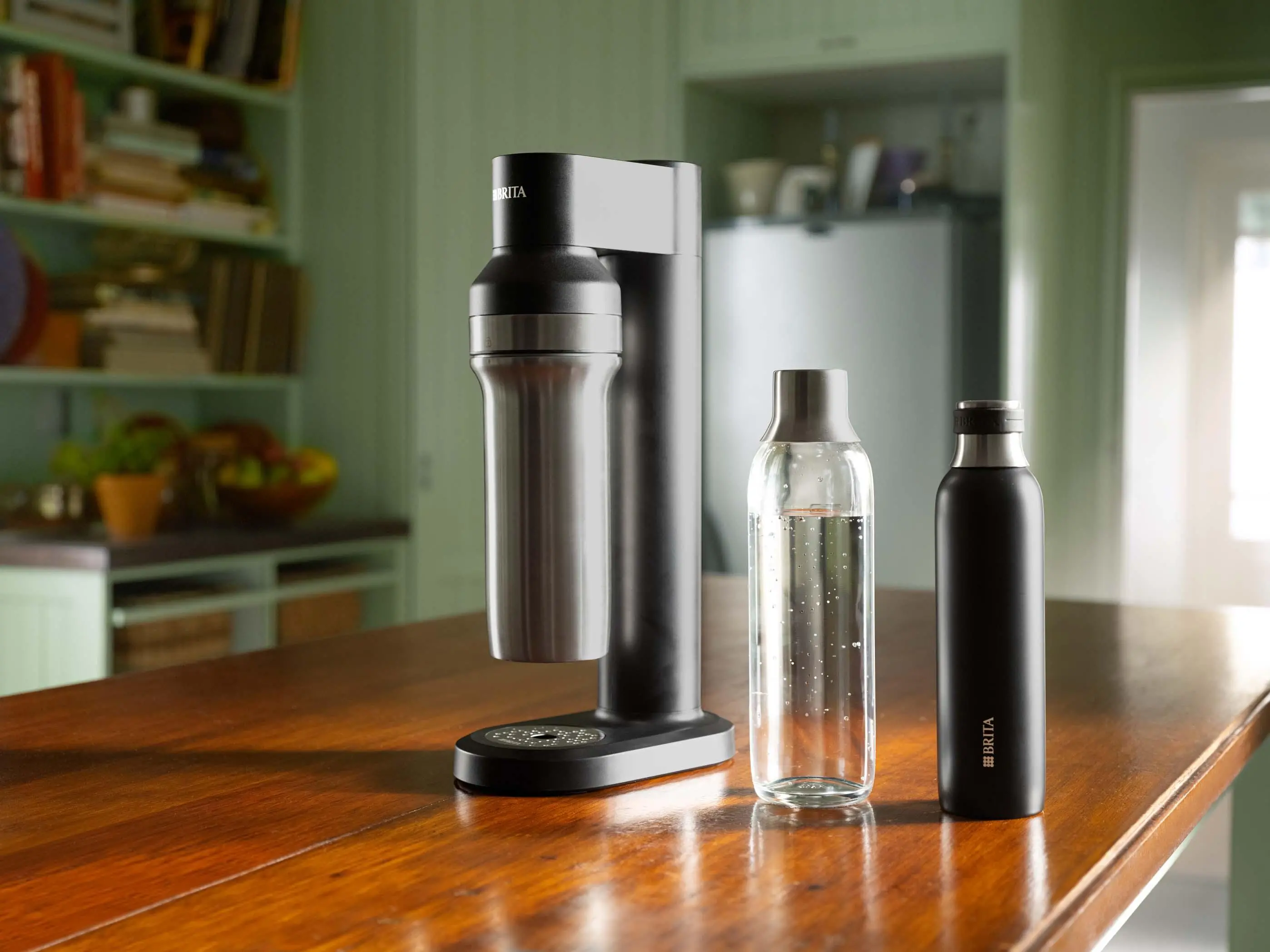 Saturator Brita sodaTRIO Czarny