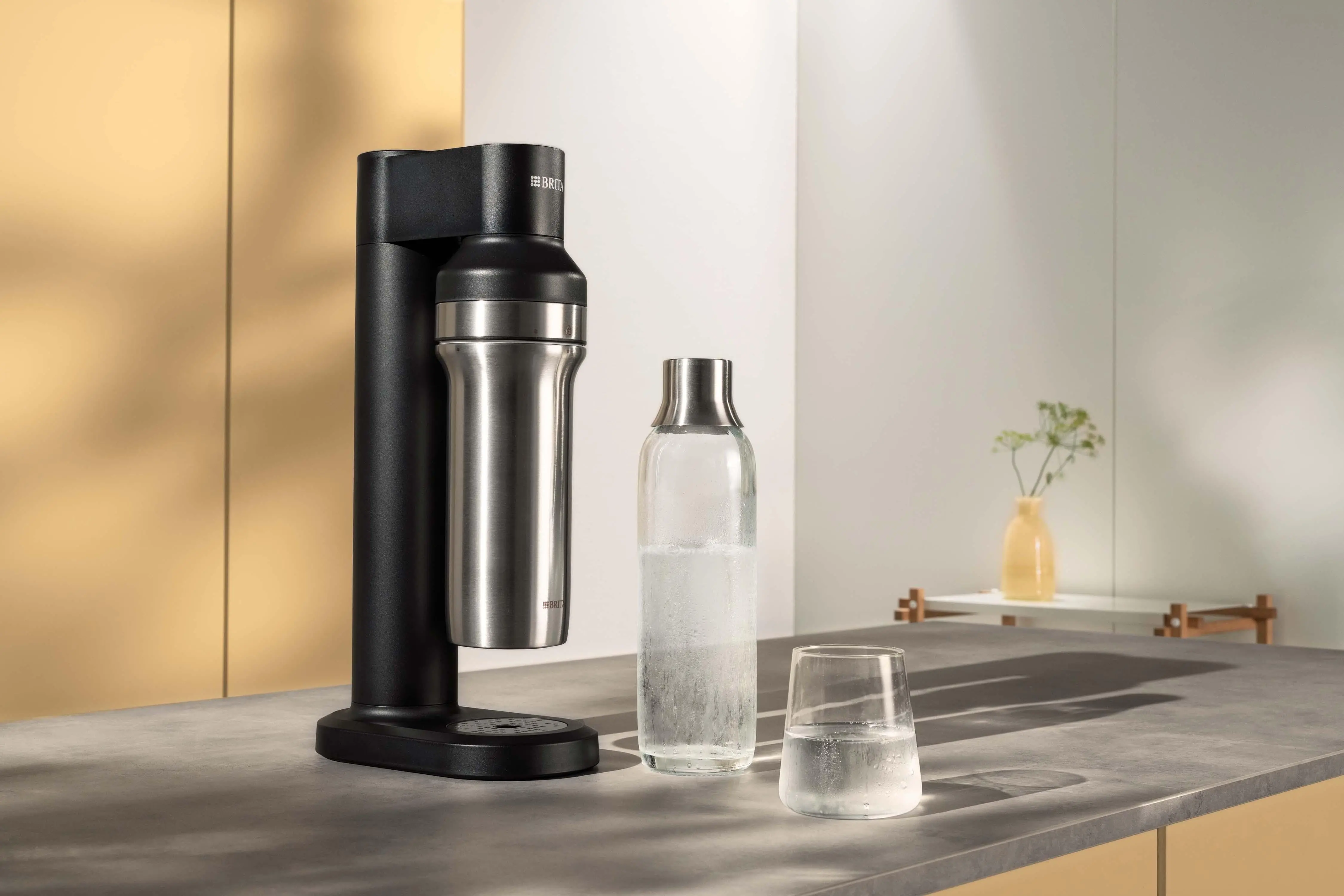 Saturator Brita sodaTRIO Czarny