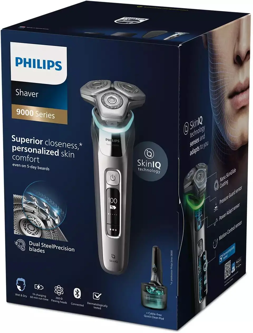 Golarka Philips Series 9000 S9975/55 Trymer