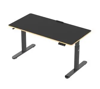 Biurko Ultradesk PULSAR 120cm Regulacja wysokości Czarny