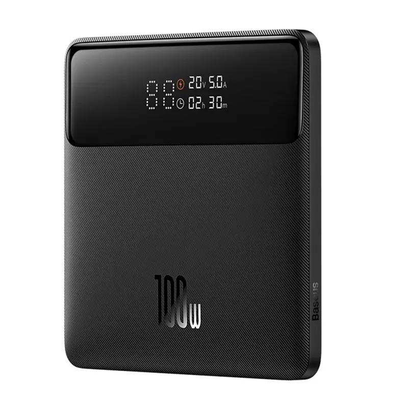 Powerbank Baseus PPBL000301 Blade HD 20000mAh 2xUSB 2xUSB-C 100W Czarny
