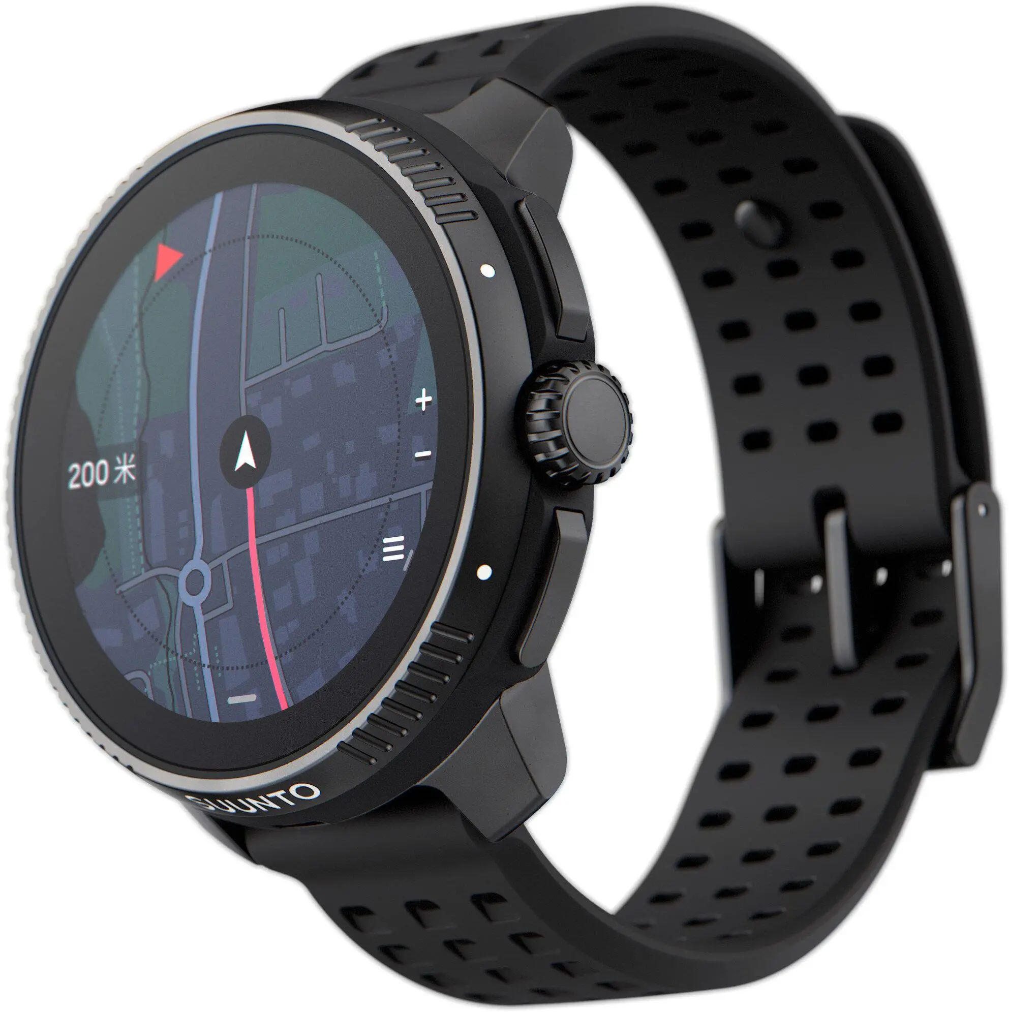 Zegarek sportowy Suunto Race ALL BLACK 49mm GPS Czarny