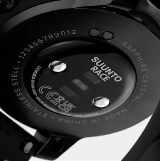 Zegarek sportowy Suunto Race ALL BLACK 49mm GPS Czarny