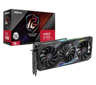 Karta graficzna ASrock Radeon RX 7800 XT Phantom Gaming OC 16GB GDDR6 256bit FSR