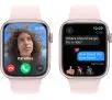 Apple Watch Series 9 GPS koperta 45mm z aluminium Różowym pasek sportowy Jasnoróżowy rozmiar M/L