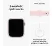 Apple Watch Series 9 GPS koperta 45mm z aluminium Różowym pasek sportowy Jasnoróżowy rozmiar M/L