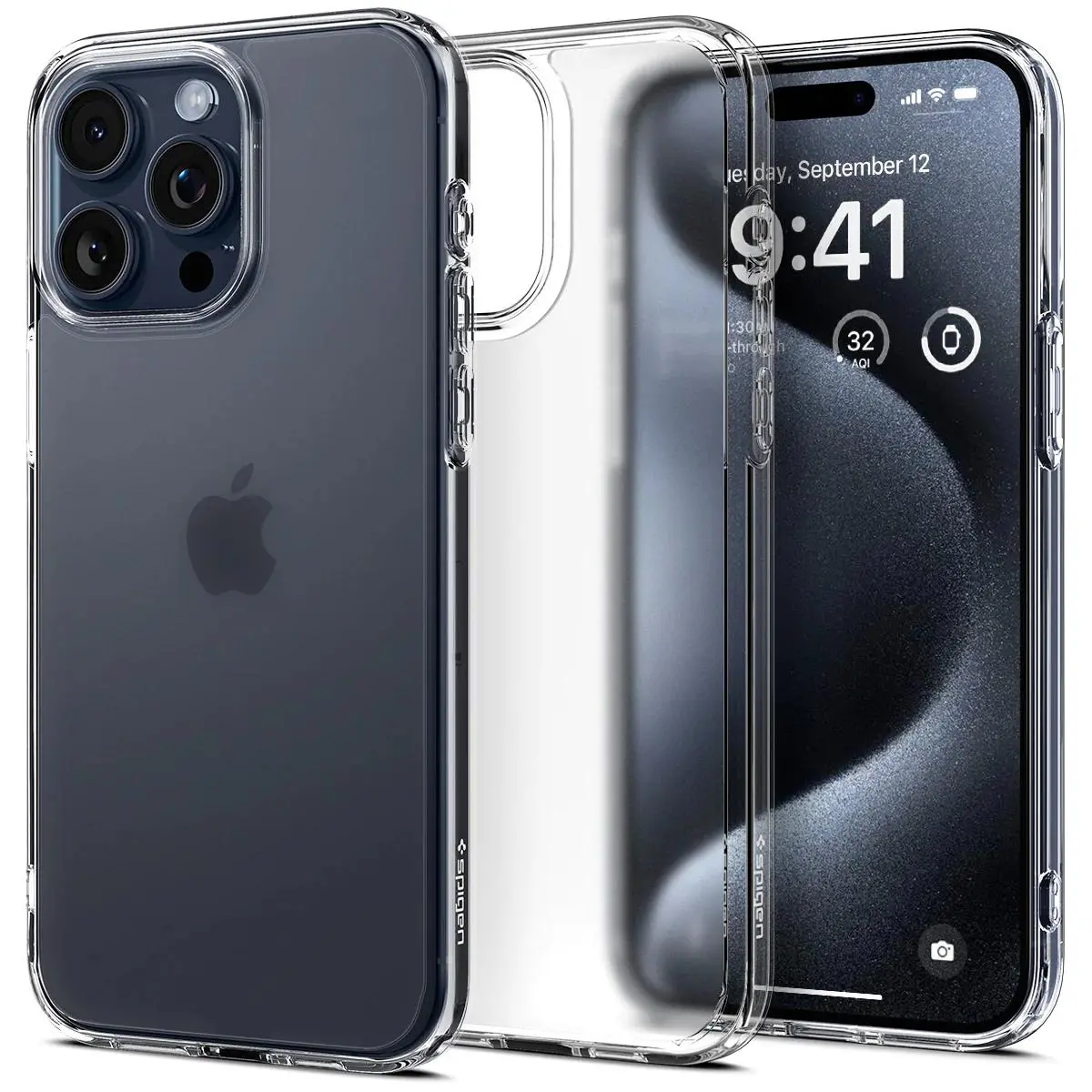 Etui Spigen Ultra Hybrid do iPhone 15 Pro Frost Clear