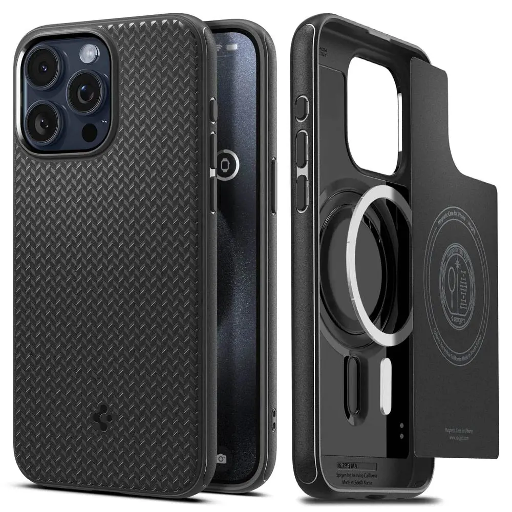 Etui Spigen Mag Armor MagFit do iPhone 15 Pro Czarny