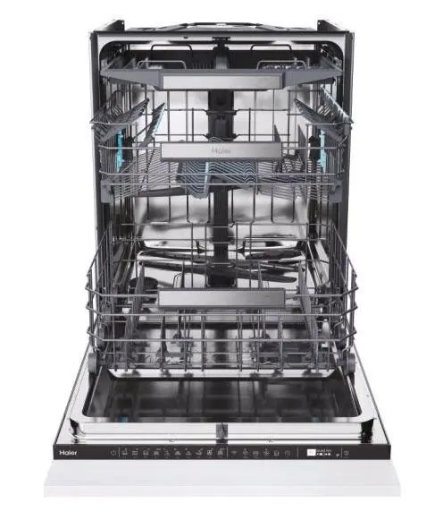 Zmywarka Haier I-Pro Shine Seria 6 XS 4A4M3PB 59,7cm Automatyczne otwieranie drzwi Szuflada na sztućce Zdalne sterowanie