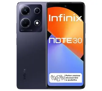 Smartfon Infinix Note 30 8/256GB 6,78" 120Hz 64Mpix Czarny