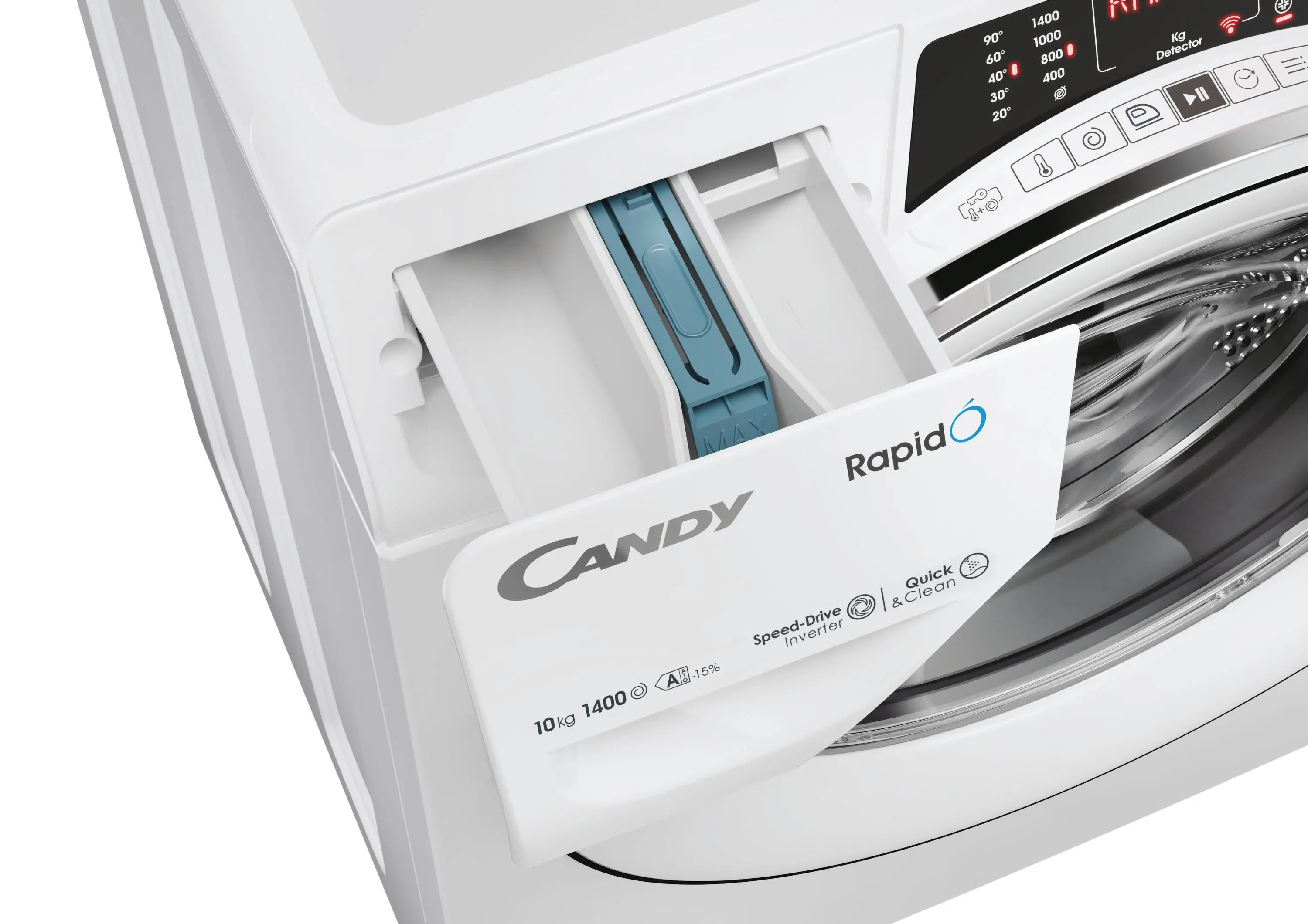 Pralka Candy Rapido RO 4106DWMC7/1-S 10kg 1400obr/min Zdalne sterowanie