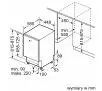 Zmywarka Siemens iQ500 SR65YX04ME 44,8cm Automatyczne otwieranie drzwi Szuflada na sztućce