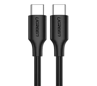 Kabel UGREEN USB-C do USB-C PD US286 Power Delivery 60W 1m Czarny