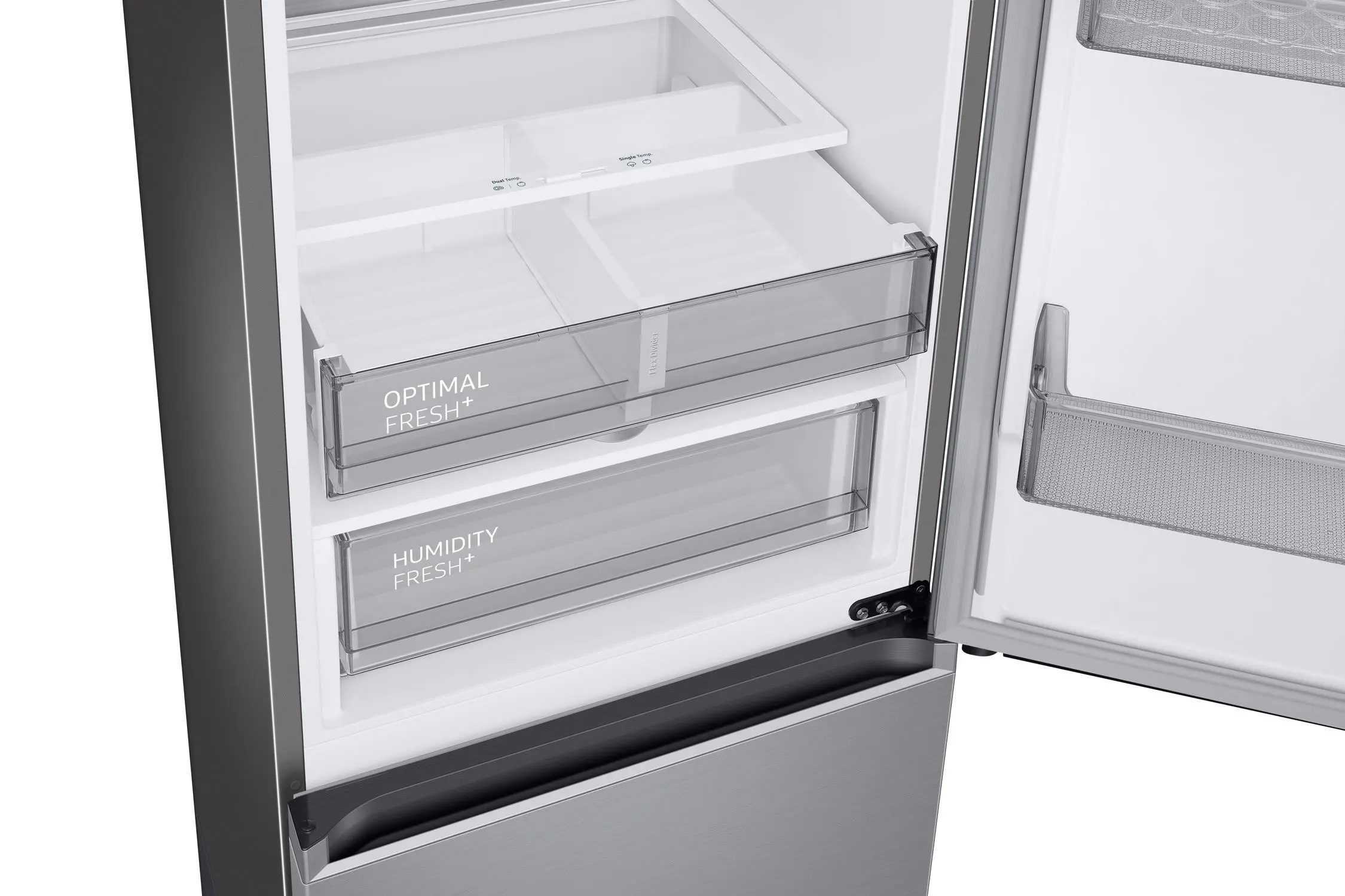 Lodówka Samsung RB34C775CS9 Pełny No Frost 185,3cm Szuflada z kontrolą wilgotności Zdalne sterowanie Stal Szczotkowana
