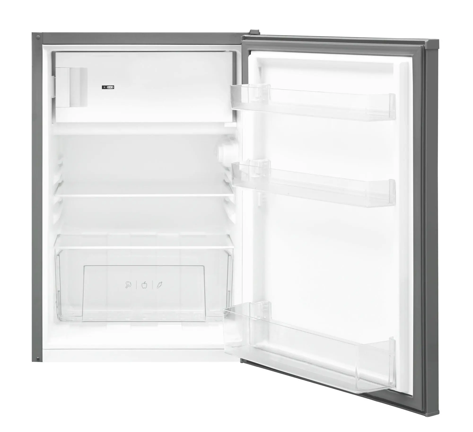 Lodówka Amica FM140.4X 83,8cm Inox