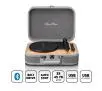 Gramofon Lenco TT-116GY Manualny Napęd bezpośredni Przedwzmacniacz Bluetooth Szary