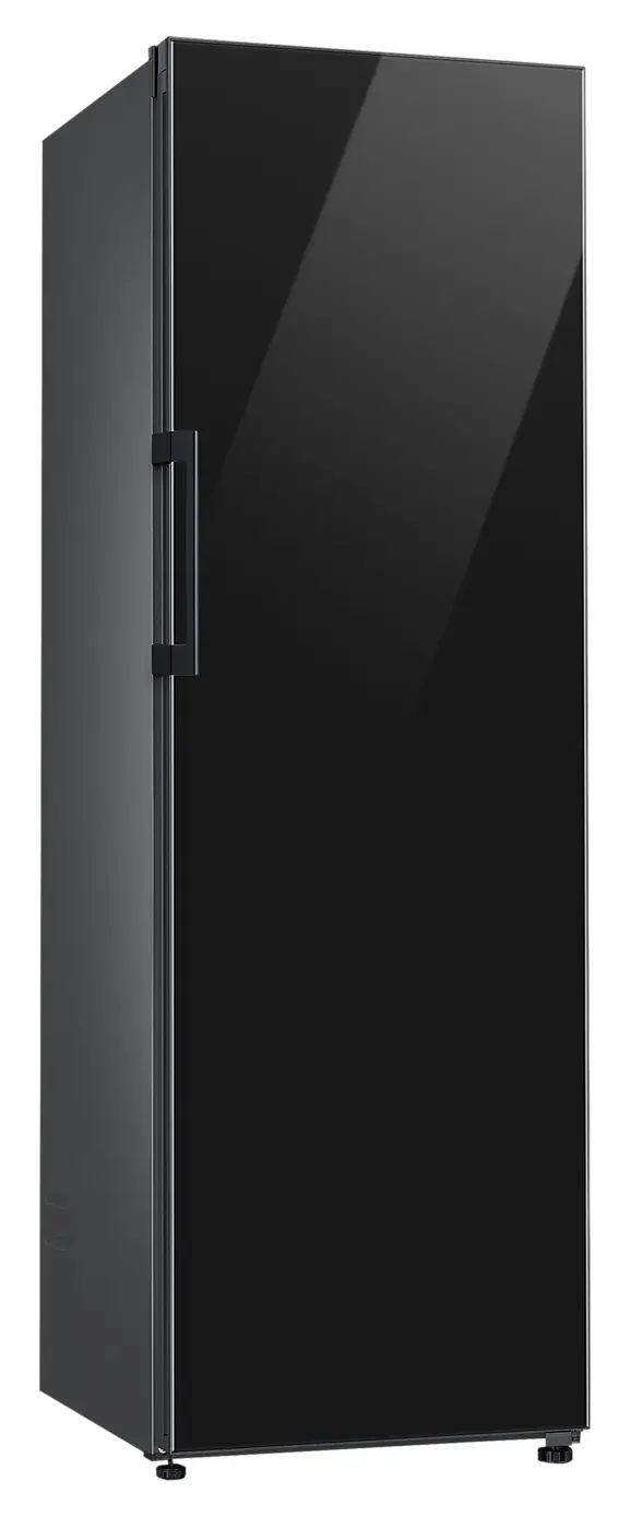 Lodówka Samsung Bespoke RR39C76C322 Chłodziarka No Frost 186cm Szuflada z kontrolą wilgotności Zdalne sterowanie Czarne szkło