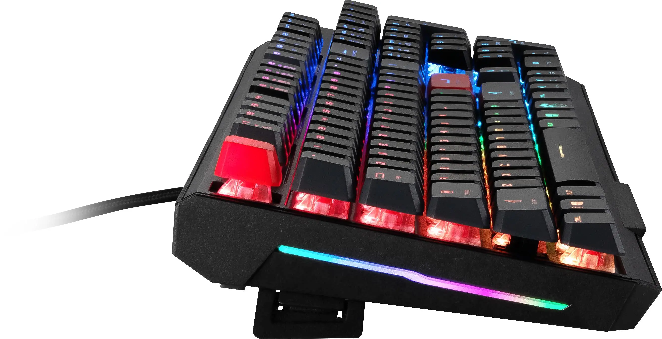 Klawiatura mechaniczna MSI Vigor GK41 Dusk LR Kailh Red US Czarny