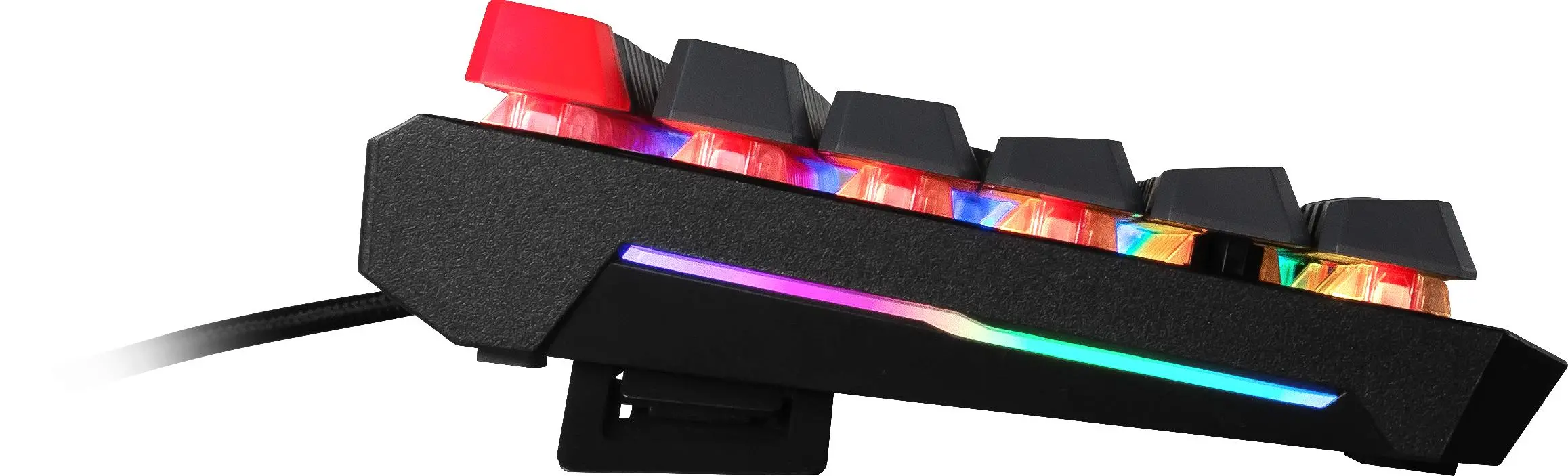Klawiatura mechaniczna MSI Vigor GK41 Dusk LR Kailh Red US Czarny