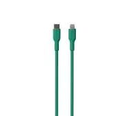 Puro Soft USB-C do Lightning 1,5m Zielony
