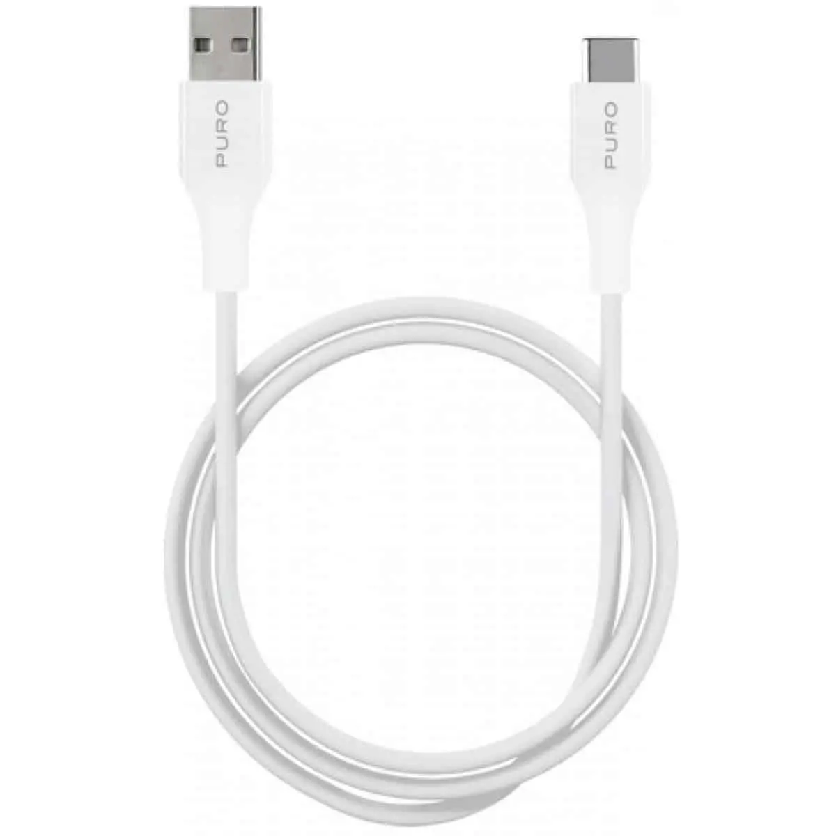 Kabel Puro CUSBC31WHI USB-C do USB-A 1m Biały